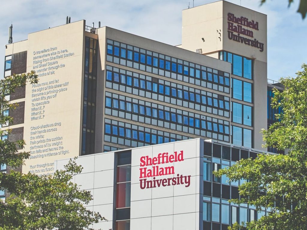 Sheffield Hallam University - Paragon Education Consultants