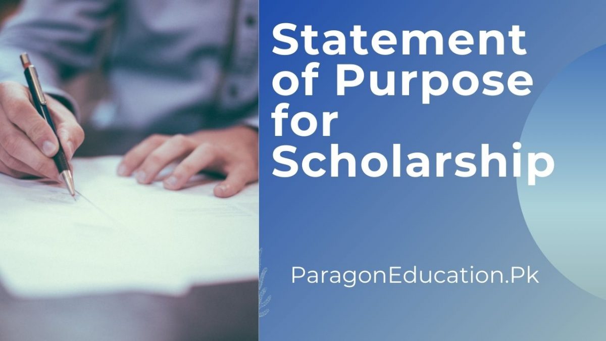 Statement Of Purpose For Scholarship 【guaranteed】 4719