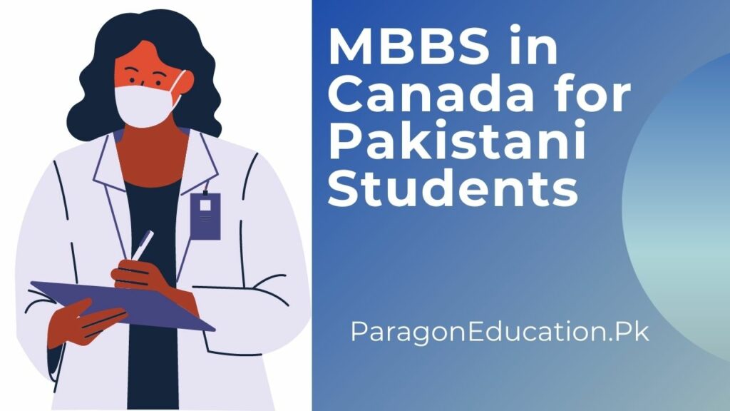 mbbs in Canada for Pakistani students
