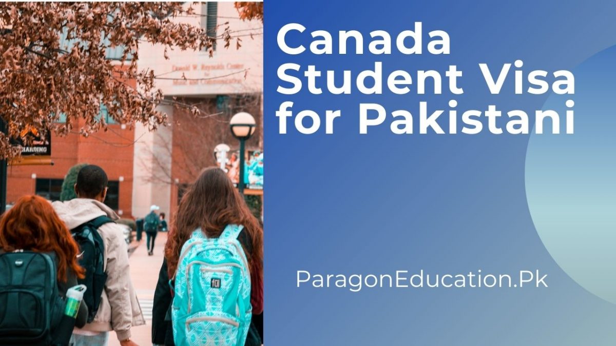 Canada student visa for Pakistani