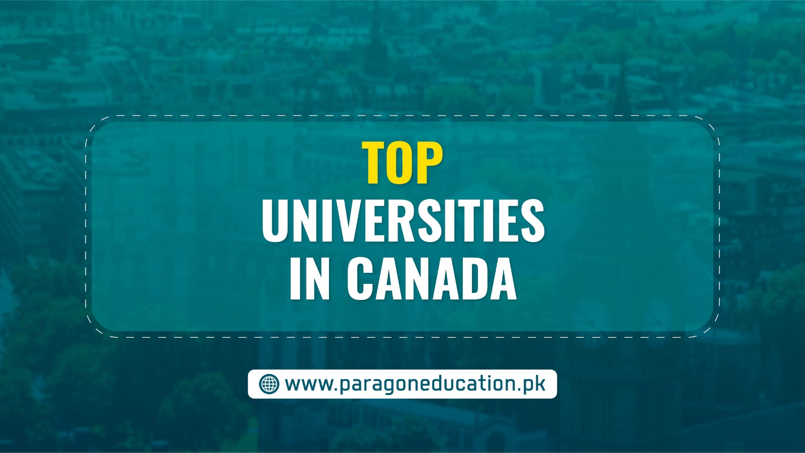 Top Universities in Canada