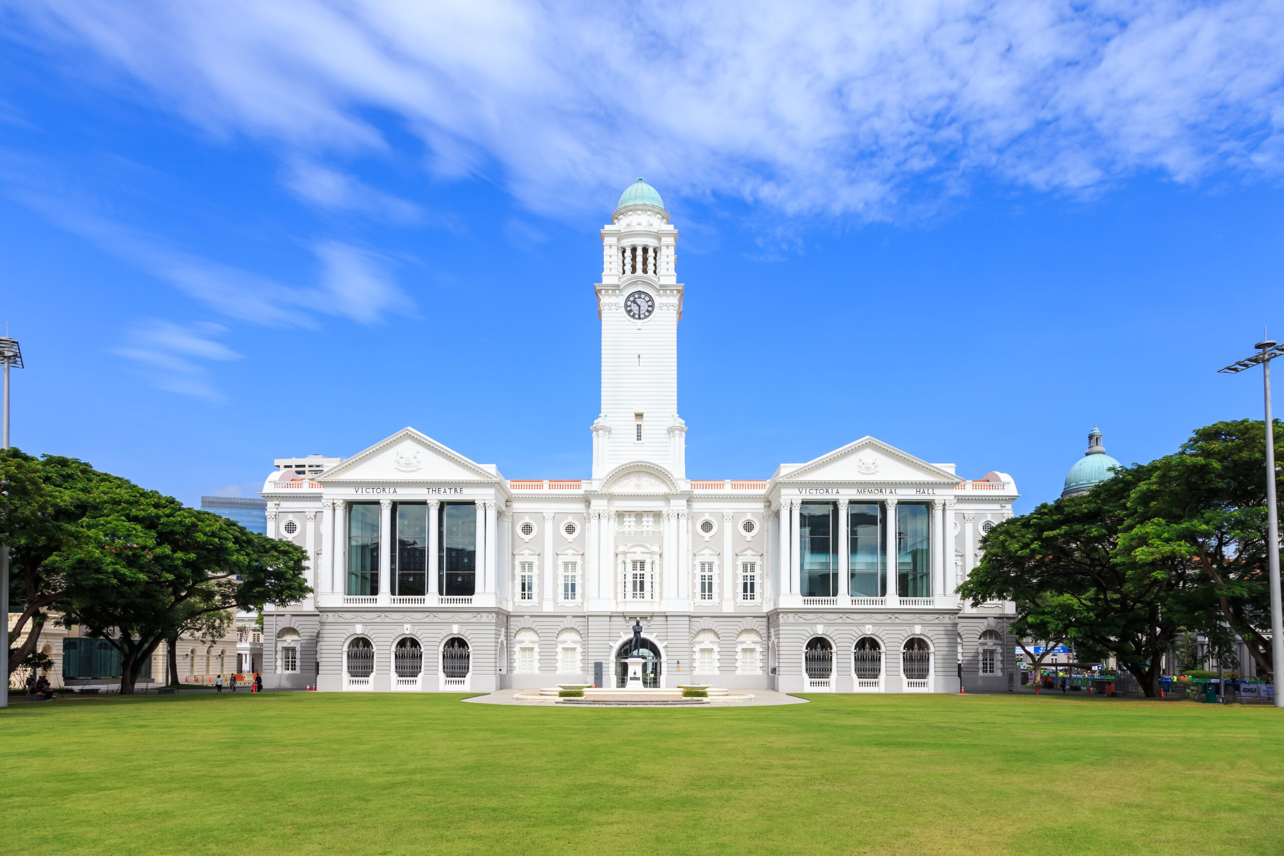 Singapore - December 4,2016: Victoria Theatre and Concert Hall, Singapore